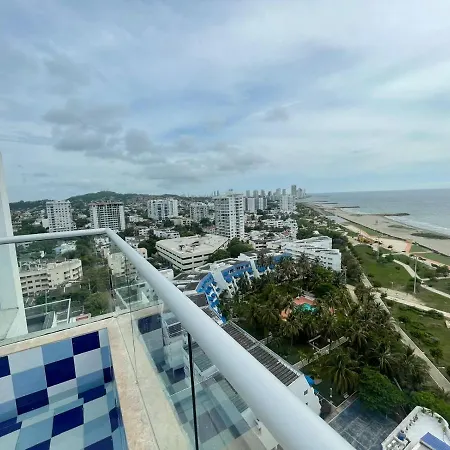 Nuevo Apartamento Vista Al Mar En Crespo Apartamento Cartagena