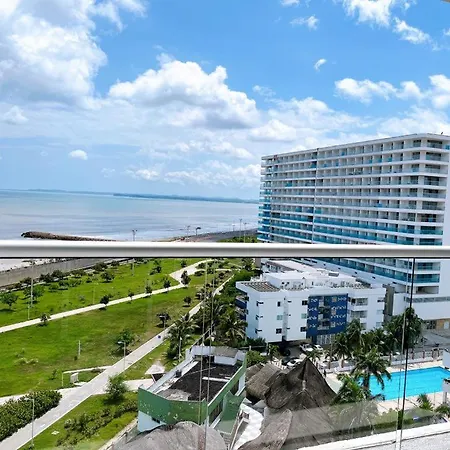 Nuevo Apartamento Vista Al Mar En Crespo Apartamento